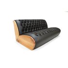 Sofá 3 Lugares 200cm Impala  Preto