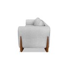 Sofá 3 Lugares 200cm Linho Djon  Grigio