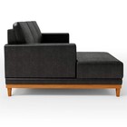 Sofá 3 Lugares 200cm Living Com Chaise Esquerdo Sala De Estar