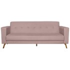 Sofá 3 Lugares 200cm Marisa Yescasa Rosê