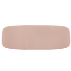 Sofá 3 Lugares 200cm Orgânico Luxo Recepção Amore Bouclé - Ro