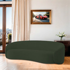 Sofá 3 Lugares 200cm Orgânico Luxo Recepção Amore Linho - Ama