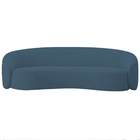 Sofá 3 Lugares 200cm Orgânico Luxo Recepção Amore Linho - Ama