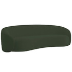 Sofá 3 Lugares 200cm Orgânico Luxo Recepção Amore Linho - Doc