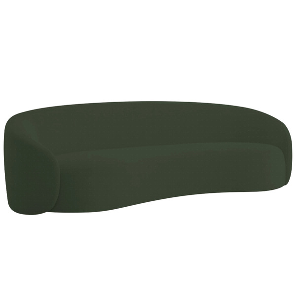 Sofá 3 Lugares 200cm Orgânico Luxo Recepção Amore Linho - Doc