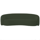 Sofá 3 Lugares 200cm Orgânico Luxo Recepção Amore Linho - Doc