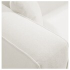 Sofá 3 Lugares 200cm Orgânico Luxo Recepção Cecília Bouclé -