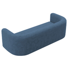 Sofá 3 Lugares 200cm Orgânico Luxo Recepção Melina Linho - Am