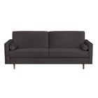 Sofá 3 Lugares 200cm Paco  Marrom