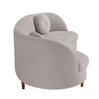 Sofá 3 Lugares 200cm Tommy  Branco Gelo