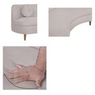 Sofá 3 Lugares 200cm Tommy  Branco Gelo