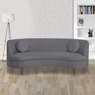 Sofá 3 Lugares 200cm Tommy  Chumbo