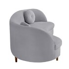 Sofá 3 Lugares 200cm Tommy  Cinza