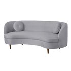 Sofá 3 Lugares 200cm Tommy  Cinza