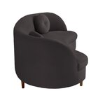 Sofá 3 Lugares 200cm Tommy  Marrom