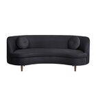 Sofá 3 Lugares 200cm Tommy  Preto