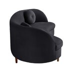 Sofá 3 Lugares 200cm Tommy  Preto