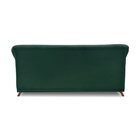 Sofá 3 Lugares 200cm Veludo Arras  Verde Floresta