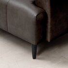 Sofá 3 Lugares 203cm Em Corino Uvaia Cabecasa Madeiraoriginal