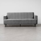 Sofá 3 Lugares 203cm Uvaia Cabecasa Madeiraoriginals Veludo C