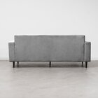 Sofá 3 Lugares 203cm Uvaia Cabecasa Madeiraoriginals Veludo C