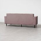 Sofá 3 Lugares 203cm Uvaia Cabecasa Madeiraoriginals Veludo R