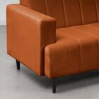 Sofá 3 Lugares 203cm Uvaia Cabecasa Madeiraoriginals Veludo T