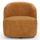 Sofá 3 Lugares 205cm Com Poltrona Giratória Orgânica Heidy F0