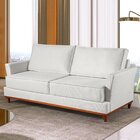 Sofá 3 Lugares 206cm Living Tecido Impermeável Acqua Block Di