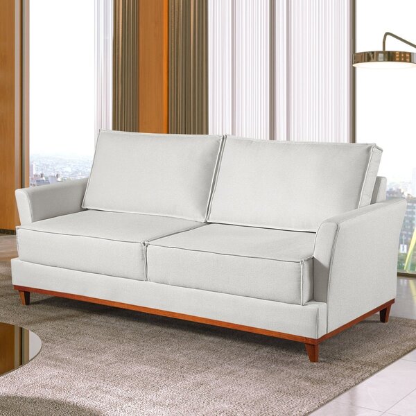 Sofá 3 Lugares 206cm Living Tecido Impermeável Acqua Block Di