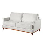 Sofá 3 Lugares 206cm Living Tecido Impermeável Acqua Block Di