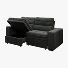 Sofá 3 Lugares 208cm Retrátil Reclinável Baú Bariloche Somopar