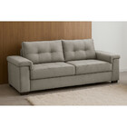 Sofá 3 Lugares 208cm Veludo Palazio Ferguile