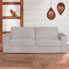 Sofá 3 Lugares 210cm Angel  Branco Gelo