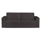 Sofá 3 Lugares 210cm Angel  Marrom