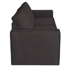 Sofá 3 Lugares 210cm Angel  Marrom