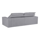 Sofá 3 Lugares 210cm Aramis  Cinza