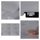 Sofá 3 Lugares 210cm Aramis  Cinza