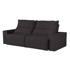 Sofá 3 Lugares 210cm Aramis  Marrom