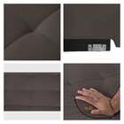 Sofá 3 Lugares 210cm Azzaro  Marrom