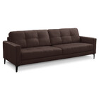 Sofá 3 Lugares 210cm Couro Sintético Corbelli Ferguile