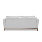 Sofá 3 Lugares 210cm Linho Brest  Grigio