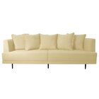 Sofá 3 Lugares 210cm Molas Ensacadas Living Laurem Paropas By