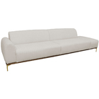 Sofá 3 Lugares 210cm Molino Terminal Esquerdo Poliéster Off W