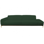 Sofá 3 Lugares 210cm Molino Terminal Esquerdo Suede Verde - C