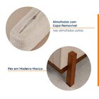 Sofá 3 Lugares 212cm Em Linho Tiê Cabecasa Madeiraoriginals B