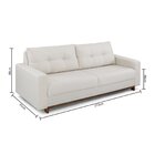 Sofá 3 Lugares 213cm Capella