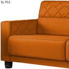 Sofa 3 Lugares 214 Cm Greco Veludo Moll