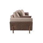 Sofá 3 Lugares 220cm Hawai Estofados Arpaan Bege