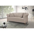 Sofá 3 Lugares 220cm Linho Arras  Areia